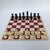 Refined Wooden Folding Chess Set