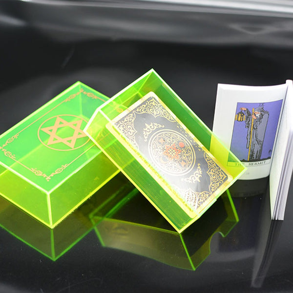 Crystal Green Tarot Suit box