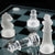 Marble Glass Chess Crystal