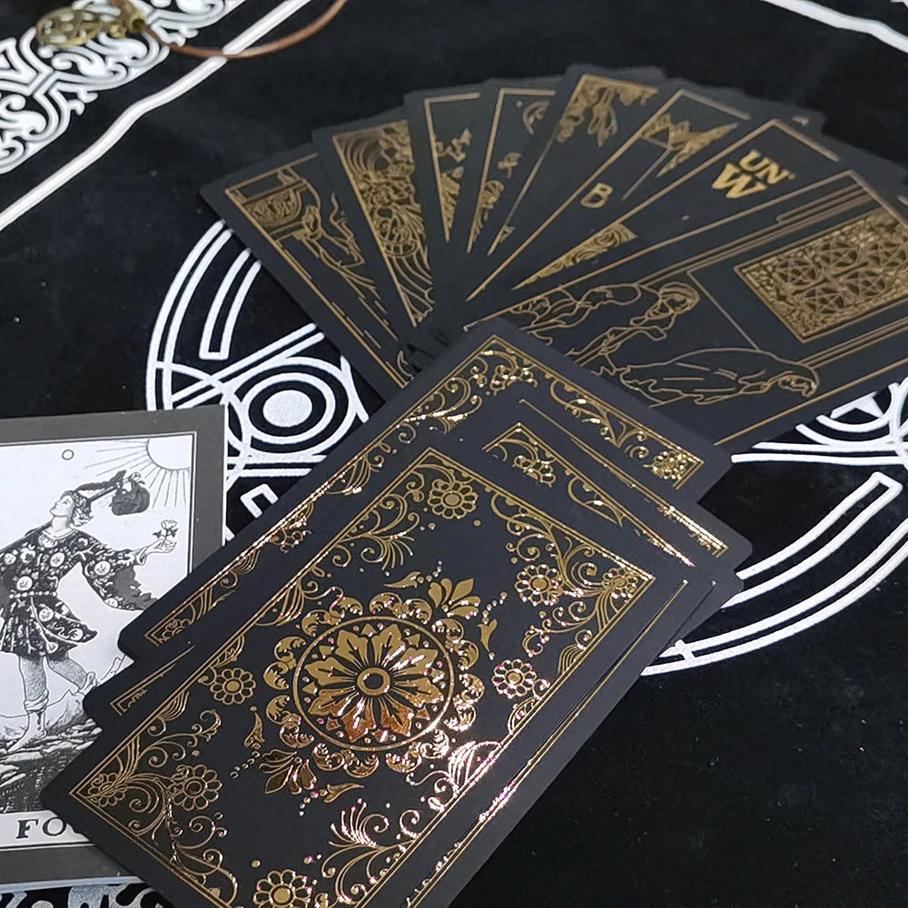 Black Luxury Tarot Card Set