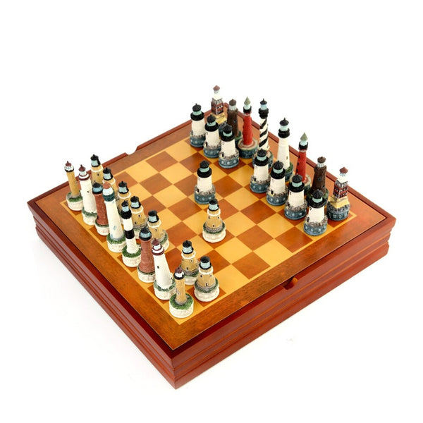 Egyptian Pharaoh Pyramid War Chess Board