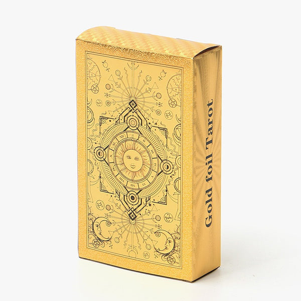 Luxury Gold Foil Tarot Card