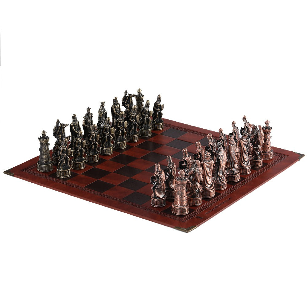 Metal Chess Set Mind Gaming Gifts