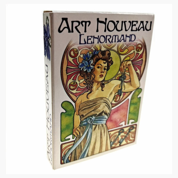Art Nouveau Lenormand Tarot Card