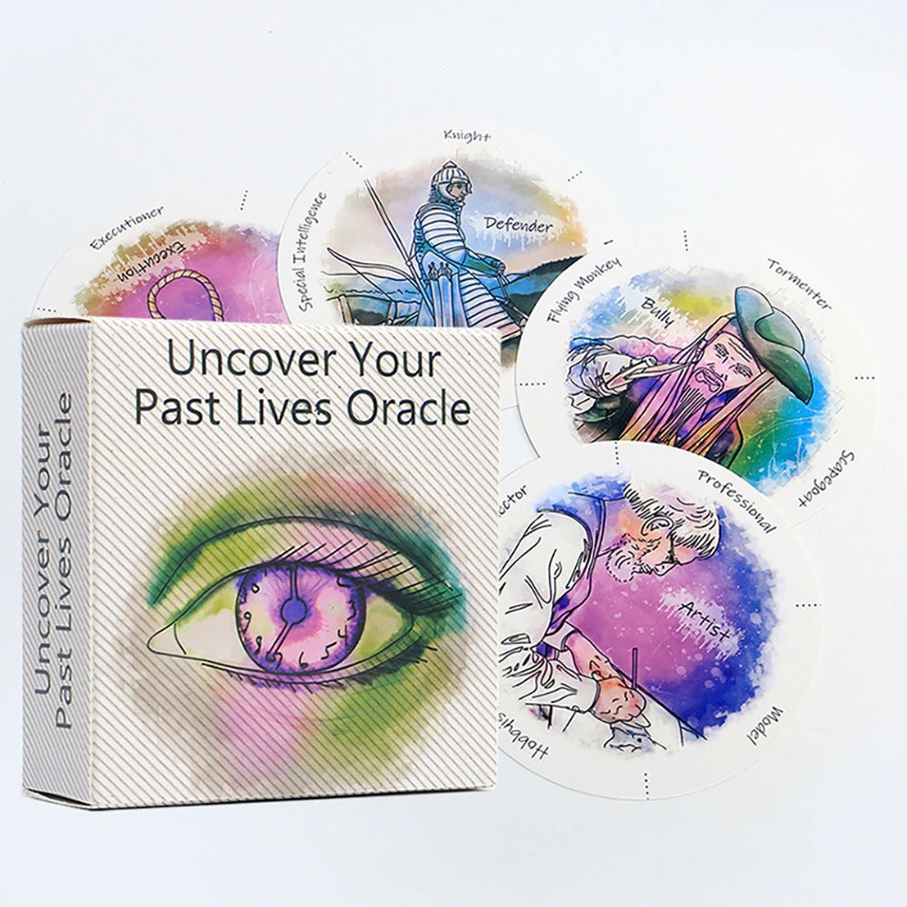 Uncover Your Past Lives Oracle Cards