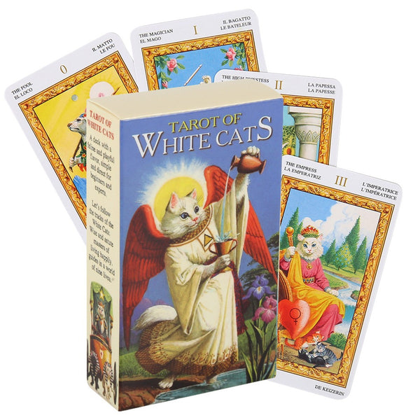 White Cats Tarot Cards