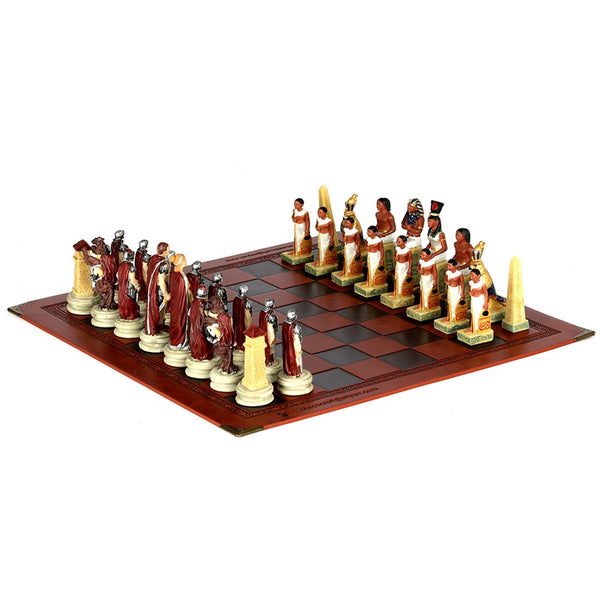 Historical Chess Board For Gatherings 32 Pieces
